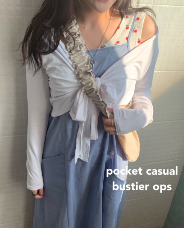 {블루 당일출고}pocket casual A ops (2color)
