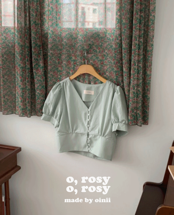 [o,rosy] Mei blouse
