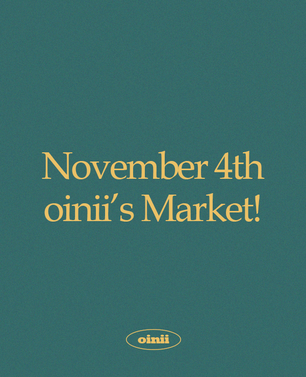 oinii&#039;s market 11월 넷째주