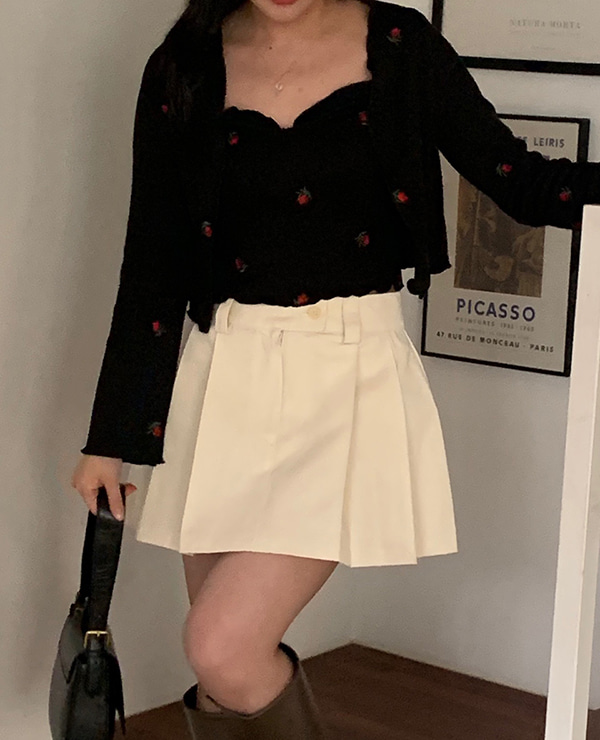 mini cotton skirt