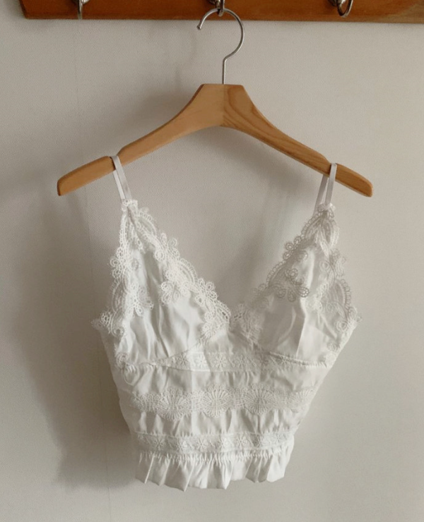 French lace bustier (2color)