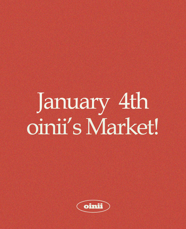 oinii&#039;s market 1월 넷째주