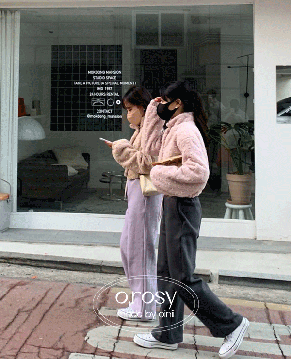 [o,rosy] winter mute pants