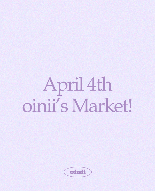 oinii&#039;s market 4월 넷째주