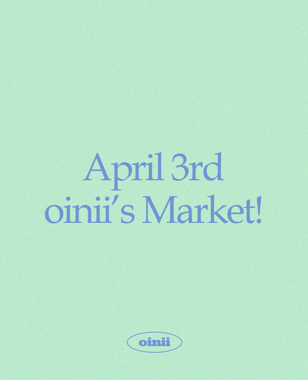 oinii&#039;s market 4월 셋째주
