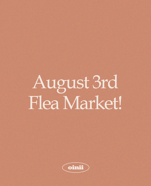 flea market 8월 셋째주