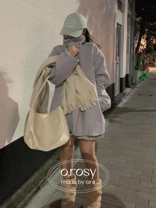 [o,rosy] sapporo wool ct - 2color