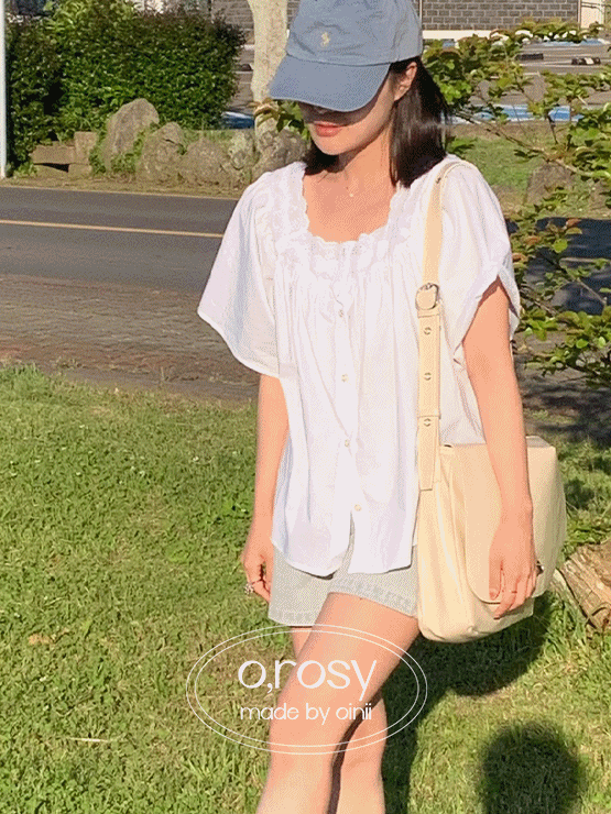 [o,rosy] maemil blouse - 1color